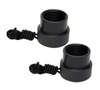 hogtnd Tapones para depósito de polvo, válvula de depósito, protección de tapón roscado, 1 etapa DIN, regulador de depósito