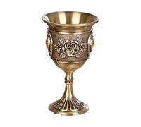 hogtnd Vaso retro de aleación para bebida, taza de vino ceremonial, para reuniones, fiestas de bebida, ergonómicos