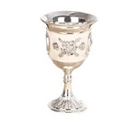 hogtnd Vaso retro de aleación para bebida, taza de vino ceremonial, para reuniones, fiestas de bebida, ergonómicos