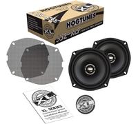 Hogtunes Altavoces Frontales 352-XLF de 5,25 Pulgadas para Modelos Harley-Davidson Classic, Ultra, Limited, Street Glide y Road Glide 2006-2013