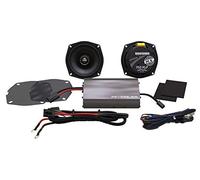 Hogtunes Serie XL Altavoz Delantero de 5,25 Pulgadas y Amplificador de 225 vatios con Kit R.E.M.I.T. para Modelos Harley-Davidson FLH Touring 1998-2013 (225 SG Kit-XL) 225 SG Kit-XL