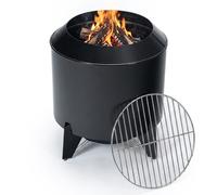 Hoguera sin humo, brasero, cesta de fuego, estufa de terraza, parrilla