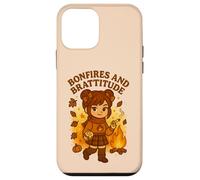 Hogueras y Brattitude Sassy Fall Vibes Cozy Autumn Energy Carcasa para iPhone 12 Mini