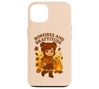 Hogueras y Brattitude Sassy Fall Vibes Cozy Autumn Energy Carcasa para iPhone 13