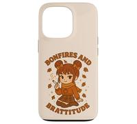Hogueras y Brattitude Sassy Fall Vibes Cozy Autumn Energy Carcasa para iPhone 13 Pro