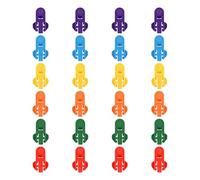 Hogvinnatil - Abrelatas de cocina, 24 piezas, herramienta de apertura de cajas, accesorios de cocina coloridos para bebidas, ideal para personas mayores, viajes, camping, picnic, playa, casa y fiestas