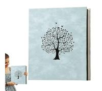 Hogvinnatil - Álbum de fotos, 18 cm, resistente al desgaste, libro de memoria, 400 páginas, moderno para escuela, biblioteca, sala de estar, sala