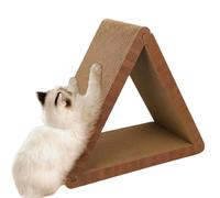 Hogvinnatil Alfombras Rascadoras para Gatos - Rascador Triangular para Gatos Interior - Juguete Desmontable para Mascotas, Ejercitador Mental Y Físico para Sala, Dormitorio, Jardín O Césped