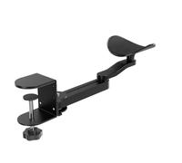 Hogvinnatil ARM REST PRESSION EXTENDER, Soporte de brazo para escritorio de computadoras, Cuna de oficina Cojín de codo giratorio, Accesorio de mesa de sujeción portátil para silla