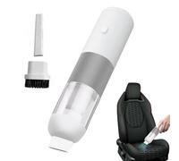 Hogvinnatil Aspirador de coche, Aspirador Portátil Compacto Inalámbrico | Aspirador Compacto y Potente Recargable USB para Hogar Coche Alfombras Muebles Garaje