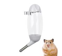 Hogvinnatil Bidón de Agua sin Gotas para Jaula de Perro | Botella de Agua antifugas para de Transporte y Perro | Fuente de Bebida multifunción para hámsters Conejos Hurones y Cachorros