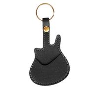 Hogvinnatil Bolsa de pick de guitarra, soporte de pastilla de guitarra,Estuco de estuche de extracción de guitarra - Plectrum resistente al desgaste portátil Pico de cuero para el mantenimiento de la