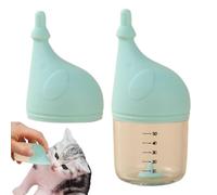 Hogvinnatil Botella para cachorros, botella de alimentación para gatitos | Lindas botellas de agua para gatitos - Comida para cachorros pequeños, boquilla anticocción, suministro de agua para uso en