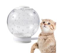 Hogvinnatil Bozal transparente para gatos - Máscara de aseo para gatos Tapa ajustable transparente para gatos | Cubierta de boca transpirable para gatos, bozal antimordedura para el aseo