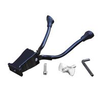 Hogvinnatil Caballete doble para bicicleta | Soporte doble de alta resistencia - Piezas metálicas estabilizadoras para Mountain Bike Sport Viaje Paseos Excursiones Carretera Exterior