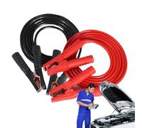 Hogvinnatil Cables de Puente de batería, Cables de suéter de Coche, Cables de Jinete automático - Cables de Refuerzo de automóviles de 13 pies de batería 2000a con de Transporte para Salto