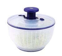 Hogvinnatil Centrifugador de Ensalada con colador y Tapa, Limpiador de Frutas, Spinner para secador, Limpiador de ensaladas, en de Prensa, para Lavar y secar lechugas