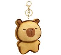 Hogvinnatil Cojín relleno Capybara, cojín de peluche Capybara | Decoraciones de muñecas con almohadilla de dibujos animados,Herramienta de decoración suave y delicada para coche, dormitorio,