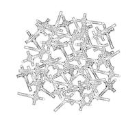 Hogvinnatil Colgantes religiosos para la fabricación de joyas, colgante religioso,50x Elegante collar portátil vintage - Decoración del cristiano joyería religiosa para la celebración del