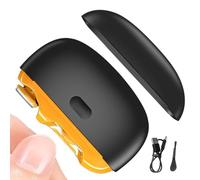 Hogvinnatil Cortaúñas eléctrico, luces LED de 2 velocidades para manicura, recargable por USB, cortaúñas para bebé, para hombres, mujeres, niños, adultos, ancianos, padres