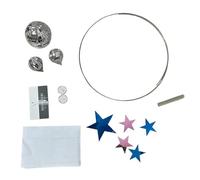 Hogvinnatil de interior para ventanas | Spinner con bolas de espejo y estrellas - Creador de arcoíris para casa, salón, dormitorio, para acristalamiento, balcón, jardín