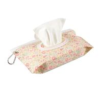 Hogvinnatil de Toallitas para Bebé de Viaje | Cajas De Almacenamiento para Toallitas - Dispensador Organizador Reutilizable Portátil Recargable Hermético para Viaje Baño Niño Y, Rosa, Se référer