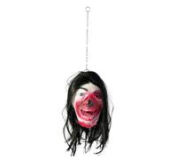 Hogvinnatil Decoración para casa encantada - Decoración de Halloween Cabeza para Exteriores - Realista para Parte del Cuerpo para laberintos de Terror, Salas de Escape, Fondos fotográficos