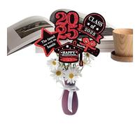 Hogvinnatil Decoraciones del jarrón para fiestas de graduación, decoración del jarrón de graduación | Clase de Decors de la fiesta de graduación de 2025 | Evaluaciones de fondo fotográfico