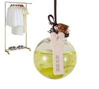 Hogvinnatil Difusor de fragancia para coche, colgante de bola perfumada de 10 ml, colgante de perfume para espejo interior y decoración de interiores, coche, apartamento, baño, oficina, armario