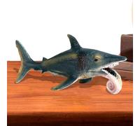 Hogvinnatil Estatua de tiburón, modelo de figura - Juguete educativo para imaginación, decoración del hogar para salón, fiesta infantil