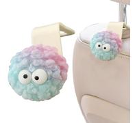 Hogvinnatil Gancho de mano para coche, asiento de coche Gancho trasero lindo | Ganchos de bolsa de coche briquetas | Consolas de suspensión de organizadores para bolsos