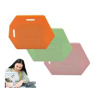 Hogvinnatil Guía De - 3 Piezas Guía De Dobladillo Magnético Con Escala | Accesorios Versátiles para Dobladillo con Escala para Mesa, Tela, Confección y