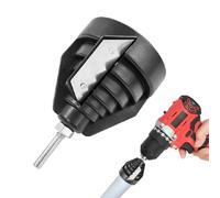 Hogvinnatil Herramienta para biselar | Herramienta manual para desbarbado y biselado externo - Corta tubos de PVC 20-63 mm con raspador para escalas - madera, azulejos, hidráulica, suelos y