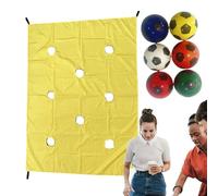 Hogvinnatil Hole Tarp Team Building Game - Juegos Divertidos para Fortalecer al Equipo en el Trabajo | Equipo Deportivo Al Aire Libre Para Eventos Comunitarios, Formación Empresarial y Escuelas