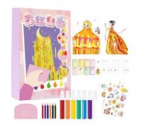 Hogvinnatil Juego de rascar para niños, Cuaderno para rascar, Tarjeta para rascar Hecha a Mano Arte, Juego de Pintura para niños, Tarjeta de para Acción de Gracias, San,