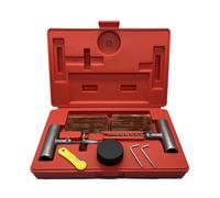 Hogvinnatil Kit de Reparación de Neumáticos, Equipo para Arreglar Pinchazos, Accesorios de Rueda Portátiles para Cortacésped, Camión, Bicicleta, Motocicleta y Automóvil