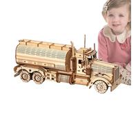 Hogvinnatil Kit modelo de construcción de coche de madera,Juego de construcción de capazo pequeño 3D - Juguete educativo creativo para niños de Assemblabre