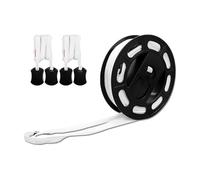 Hogvinnatil Líneas de Pickleball Portátiles, Líneas de Pickleball para Tribunal al Aire Libre - Marcadores de Límite - 20x44ft Corto Training Marker Línea de Equipo Accesorios de Tenis