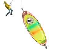 Hogvinnatil Luces de de Caída Profunda, Fuego de Pescado Ligero - Luz de Cebo de Caída Profunda | Lámpara Intermitente Impermeable en Forma de para el del río Salado río