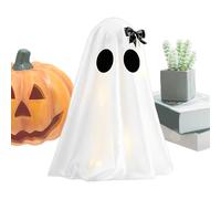 Hogvinnatil Luz nocturna fantasma de Halloween,Linterna fantasma luminosa | Funciona con pilas, lámpara LED para decoración de fiesta de Halloween en la mesa