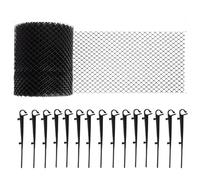 Hogvinnatil Malla de alambre para zanjas de drenaje - Cerca de malla de jardín | Rejilla de protección y trampa para escombros para drenaje, apta para callejones firmes y aplicaciones exteriores