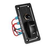 Hogvinnatil Panel de la bomba de Cale,Interruptor de desconexión marina para bomba de cuña | Desconexión manual marina 12/24V para yates y buques