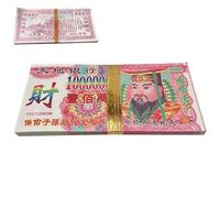 Hogvinnatil Papel Moneda Para Antepasados, Dinero Ancestral Para Funerales, Juego de 100 Papeles Tradicionales de 1 Millón para Festival Fantasmas, Templos, Ceremonias