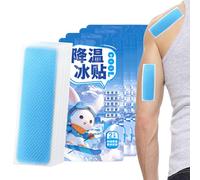 Hogvinnatil Parches Refrescantes | Almohadillas De Hielo Instantáneas Refrigerantes - Productos De Cuidado Personal Para Actividades Al Aire Libre Como Senderismo Camping Montañismo Viajes Deportes