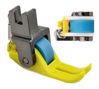 Hogvinnatil Patín para coser en rodillo, prensatelas estrechas, prensatelas para prensador de pies, herramienta para máquina de coser, multifuncional, para denim y piel