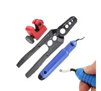 Hogvinnatil Plude reparadora de tubo plano, abrazadera más de tubo de cobre - 3 piezas TUBE REINDER HERRAMIENTA,Timbres de herramientas de refrigeración, gritan para los amantes de la