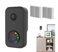 Hogvinnatil Purificador de aire de iones negativos para el hogar | Ionizador de aire interior,Función elimina olores ionizador ambientador - Neutralizador de mal olor para oficina cocina garaje