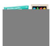 Hogvinnatil Puzzle de Bloques de Orientación,De Madera con Reconocimiento De Colores | Juego Educativo de Mesa para Desarrollo Cognitivo Que Estimula el Cerebro y Combina Formas para