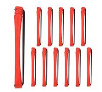 Hogvinnatil Rizado de cabello sin calor, rizadores sin calor - 12x Rollers para el cabello con gomas anti-Slip - Herramienta de sin calor portátil para mujeres nocturnas en casa y viajes