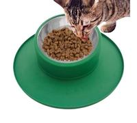Hogvinnatil s para Perros,Antideslizante De Silicona Y Acero Inoxidable - Cuencos De Alimento para Gatitos Antiderrames - para Mascotas Medianas Pequeñas Y Grandes Beber Agua Y Comer En Interiores